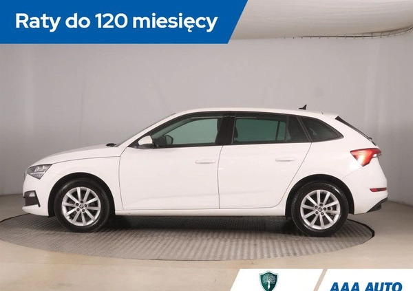 Skoda Scala cena 52000 przebieg: 172292, rok produkcji 2020 z Zagórz małe 301